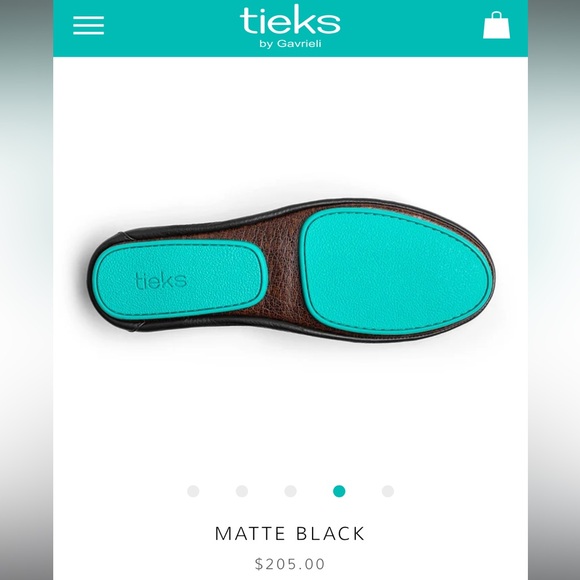 Tieks Matte Black Ballet Flats- Size 11 - Picture 10 of 14